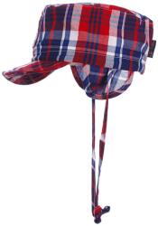 DOLL Nyári sapka napellenzővel, többszínű, 100% pamut, fiúknak (hurtimex_4050744384740)