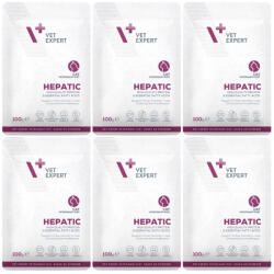 VetExpert VETEXPERT Hepatic Cat - nedves állatorvosi táplálék macskáknak, 6x100 g