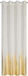 Eurofirany IMANI drapéria, 135 x 250 cm, gyűrűk, Eurofirany, krémszínű (460878)