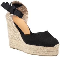 CASTANER női espadrillák, 20961, Textil, 40 EU, Fekete (0000300278734_40)