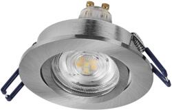 OSRAM Smart Matter Wi-Fi (2.4 GHz) GU10 RGBTW keret és spotlámpa szett, 4.7W, 315lm, IP20, kompatibilis a Smart+ alkalmazással és más Matter-kompatibilis platformokkal, Szatén nikkel