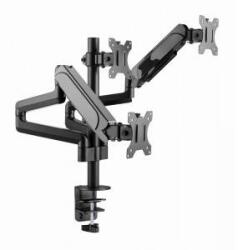 Gembird Desk frame for 3 monitors - adjustable 17-32inch load up to 7kg