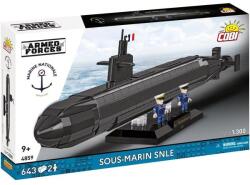 COBI 4859 Forțele Armate Submarin SNLE 4v1, 1: 300, 643 p, 2 f (CBCOBI-4859)