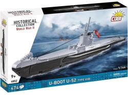 COBI 4852 Al Doilea Război Mondial Submarin german VIIB (U-Boat U-52), 1: 144, 470 k (CBCOBI-4852)