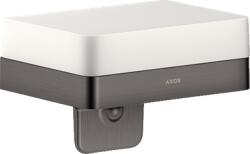 Hansgrohe Universal szappantartó polccal, szálcsiszolt fekete (HG-42819340)