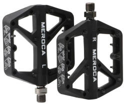 Spyral OEM Meroca ipari csapágyas műanyag platform pedál, cserélhető szegecsekkel, fekete