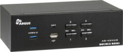 Inter-Tech Switch KVM Inter-Tech AC-42HUS HDMI 4K negru (88887412)
