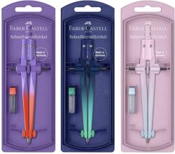 Faber-Castell Körző FABER-CASTELL Flow műszaki gyorsállítóval kiegészítőkkel (174556) - vectraline