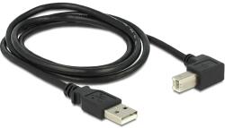 Delock USB2.0 kábel USB A dugó - USB B 90 dugó csatlakozókkal, 1m (83519) (83519) (83519)
