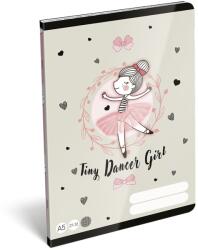 LIZZYSULI Füzet kockás LIZZYSULI A/5 32 lapos 27-32 Tiny Dancer Lovely Ballerina (7500171003) - vectraline