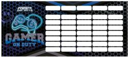 LIZZY Órarend LIZZYSULI mini 2 oldalas Esport Gamer On Duty (7740001008) - vectraline