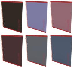 Mar-Mar Spirálfüzet kockás LIPAMILL A/4 50 lapos Elegance fekete (1211639932) - vectraline