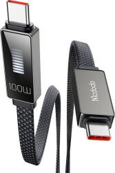Mcdodo CA-4470 USB Type-C/USB Type-C cu afisaj 100W 1, 2 m Negru (ca-4470)