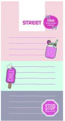 STREET Füzetcímke STREET Good vibes 9 címke/csomag (23351A)