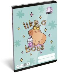 LIZZY Füzet vonalas LIZZYSULI A/5 32 lapos 16-32 2. osztályos Lollipop Capybara (7500168000) - vectraline