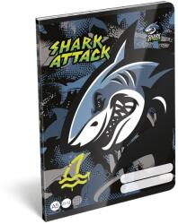 LIZZY Füzet kockás LIZZYSULI A/5 32 lapos 27-32 Shark Attack (7500171007) - vectraline