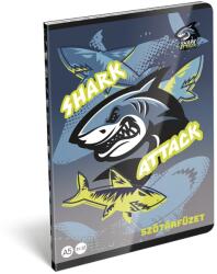 LIZZY Szótárfüzet LIZZYSULI A/5 32 lapos 31-32 Shark Attack (7500173007) - vectraline