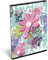 LIZZY Füzet kockás LIZZYSULI A/4 32 lapos 87-32 Cornell Love (7500165003) - vectraline