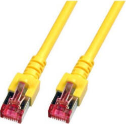 EFB Elektronik Cablu de retea din fibra optica cu miez de cupru , EFB Elektronik , S/FTP cat6A LSZH 1.5m, galben (k5511.15)