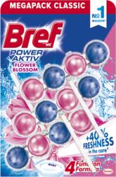 Bref Power Aktiv Flower Blossom WC frissítő 3 x 50 g