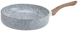 Voltz Tigaie adâncă Oliver Voltz Siena OV51319JD, acoperire marmură, compatibilă cu inducție, gri - 26 cm