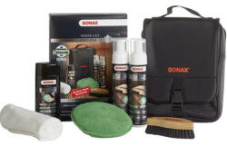 SONAX Premium Class Bőrtisztító- és ápoló szett táskával - akkuboltencs