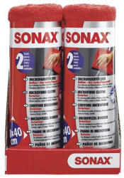 SONAX Mikroszálas külső törlőkendő 40x40cm 2db-os csomag - akkuboltencs