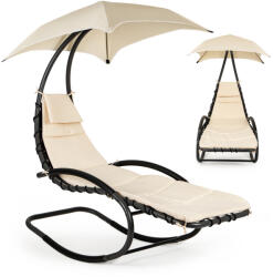 Homelux Kerti függőfotel-nyugágy, bézs (PH158A_BEIGE) - leziter