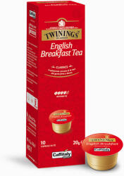 Caffitaly Twinings English Breakfast capsule de ceai negru 10 bucăți pentru Tchibo Cafissimo