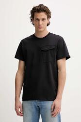 G-Star pamut póló - fekete L - answear - 16 490 Ft