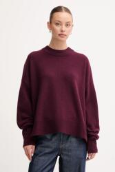 Barbour gyapjú pulóver LEONIE - burgundia S