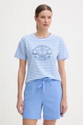 JOOP! póló női pamut elasztánnal - kék 38