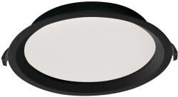 Kanlux 26382 TIBERI CCT 23-29W-B kerek beltéri mennyezeti/oldalfali süllyesztett lámpatest fekete színben, 2970(WW) /3260(WN) /3160(NW)lm, max 29, 4W, 50000h, IP44/20, 3000/3500/4000K (Kanlux 26382) (26382)