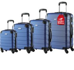 Deuba Set 4 bucăți trolere de călătorie - albastru Valiza