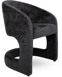 MaMaison Shelly Modern Kárpitozott Fotel Fekete (KHM-MM001501100357)