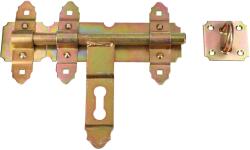 Domax DMX Kaputolózár - díszes, lakatolható, 200 x 165 x 140 mm, horganyzott