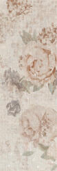 Ege Seramik Piesa decorativa rectificata tip tapet, Nature Flowers Natural 4891, 25x75 cm, culoare mix (8691273316503)