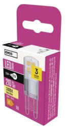 EMOS Classic 1, 9W (22W) 210lm 3000K JC ZQ9526 G9 LED izzó (EMOS-ZQ9526)