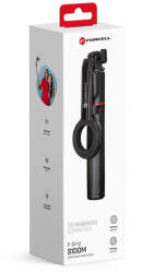 Forcell F-Grip MagSelfie S100M MagSafe kompatibilis szelfibot vezeték nélküli távirányítóval, fekete