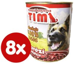FALCO Tim marhahúsos kutyáknak szánt konzerv 8x800 g