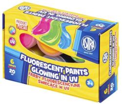 Astra Dekorfesték ASTRA fluoreszkáló festék 20 ml 6 színű (301124004) - tonerpiac