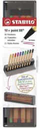 STABILO Tűfilc STABILO Point 88 10 darabos hordozható asztali tartóban (8810-5) - tonerpiac