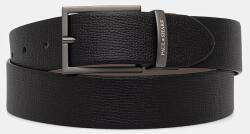 Paul&Shark kifordítható bőröv - fekete 115