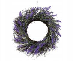 Kaemingk Levendula díszkoszorú, 55 cm, Ksd (8720725560307)