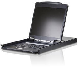 ATEN KVM Konzol LCD 19" + Switch, 8 port - CL1308N (CL1308N-ATA-AG)