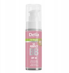 Delia Cosmetics So Perfect vegán Bb krém fényvédővel SPF30 03 Dark 30ml