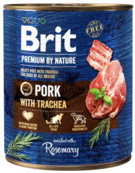 Brit Premium by Nature Sertéshús Légcsővel 6 x 80 g