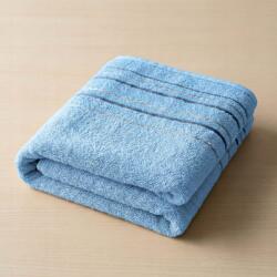  Zara frottírtörölköző, világoskék, csíkos szegéllyel, 40x60cm (8595085927615)