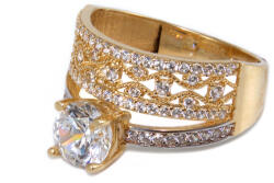 Ékszershop 2 in 1 köves arany eljegyzési gyűrű (1333853)