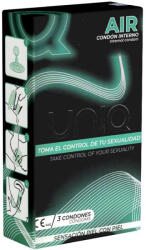 Uniq - prémium latexmentes női óvszer 3 db-os kiszerelés (ESD-222263A11X)